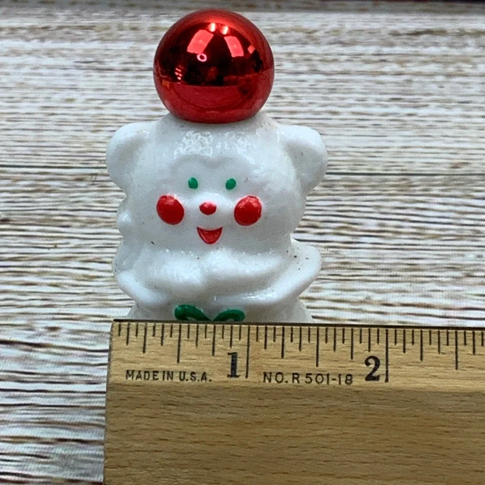Avon‎ Snug Cub EMPTY Decanter Here's My Heart Cologne Christmas Gift Collection